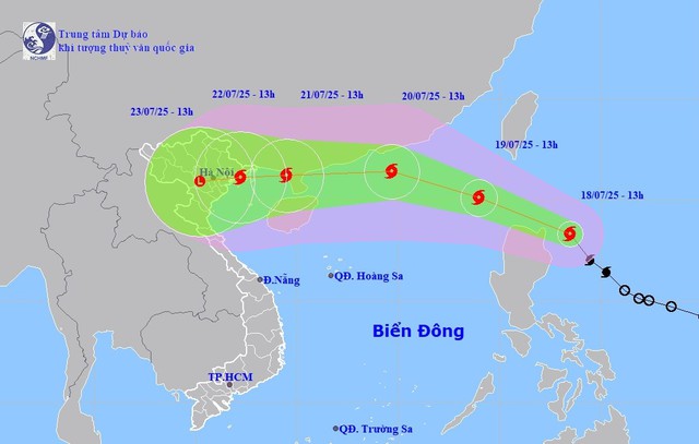 Chủ động ứng phó với diễn biến của bão Wipha